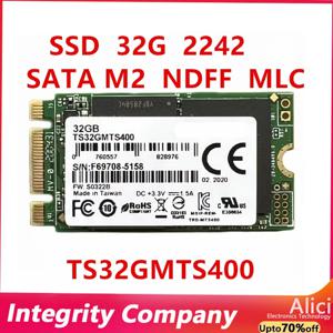 기존 솔리드 스테이트 드라이브 32GB 64GB 2242 SATA3 프로토콜 M2 MLC 세분화 된 독립 캐시 NGFF SSD TS32GMTS400