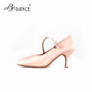 탑 댄스 신발 볼룸 여성 라틴 신발 현대 재즈 수입 새틴 내마모성 단독 업그레이드 QualityBD 138 BDSALSA