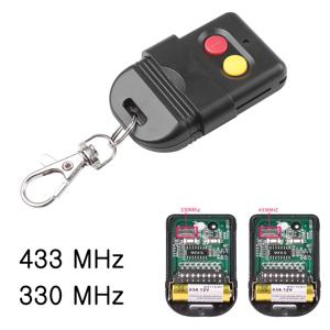 8 Dip 스위치 433Mhz 스마트 복사 원격 제어 게이트 차고 문 오프너 또는 경보 시스템 용 고정 코드 2CH 복사기 330MHz