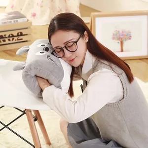 만화 귀여운 낮잠 베개 만화 따뜻한 손 커버 실린더 쿠션 손 커버 베개 크리 에이 티브 따뜻한 손 베개 박제 장난감 소녀
