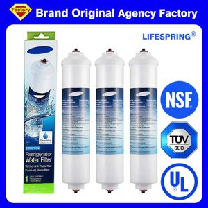 NSF 인증 브랜드 정품 DA29-10105J 삼성 AquaPure Plus HAFEX EXP용 냉장고 정수 필터 인라인 정수 필터