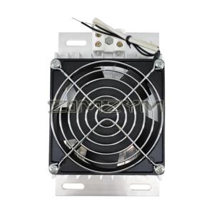 팬 팬 가열 플레이트가있는 110V 220V 알루미늄 합금 히터 PTC 방지 아이싱 팬 히터 고주파 가열기