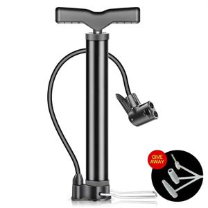 Xunting 산악 자전거 도로 자전거 펌프 최대 140PSI 승마 휴대용 미니 자전거 펌프 농구 장난감 풍선 튜브 승마