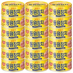 동원 살코기 참치 100g×18개 통조림 참치캔