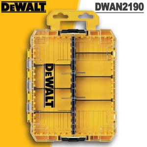 DEWALT 중형 터프 케이스 세트/부품 상자 보관 상자 투명 플라스틱 다기능 쌓을 수 있는 상자 DWAN2190