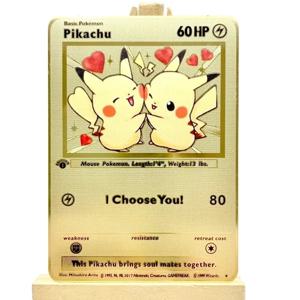 포켓몬 카드 골드 메탈 포켓몬 카드 스페인어 하드 아이언 카드 Mewtwo Pikachu Gx Charizard Vmax 패키지 게임 Coll Christmas