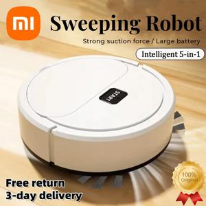 Xiaomi 스마트 청소 로봇 미니 자동 진공 청소기 스윕 걸레 브러시 가정용 5-in-1 다기능 자동 청소 기계 New