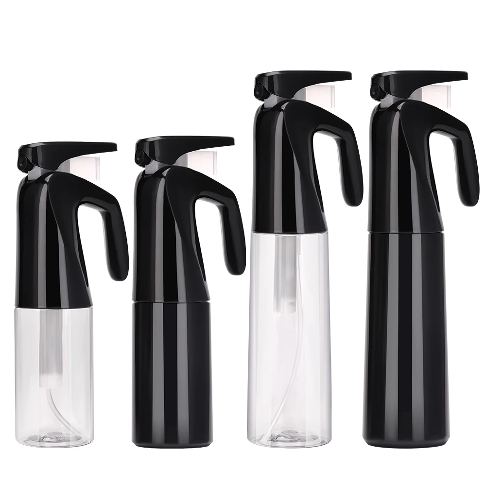 200/300ml 연속 스프레이 병 헤어 스타일링 미스트 울트라 이발 파인 미스트 워터 캔 리필 가능 고압 병 스타일링