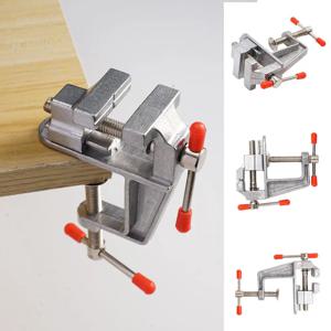 다기능 미니 벤치 바이스, 3.55mm 알루미늄 펜치 클램프, 취미 플랫 소형 소형 도구, 바이스 테이블 주얼리 F8E8