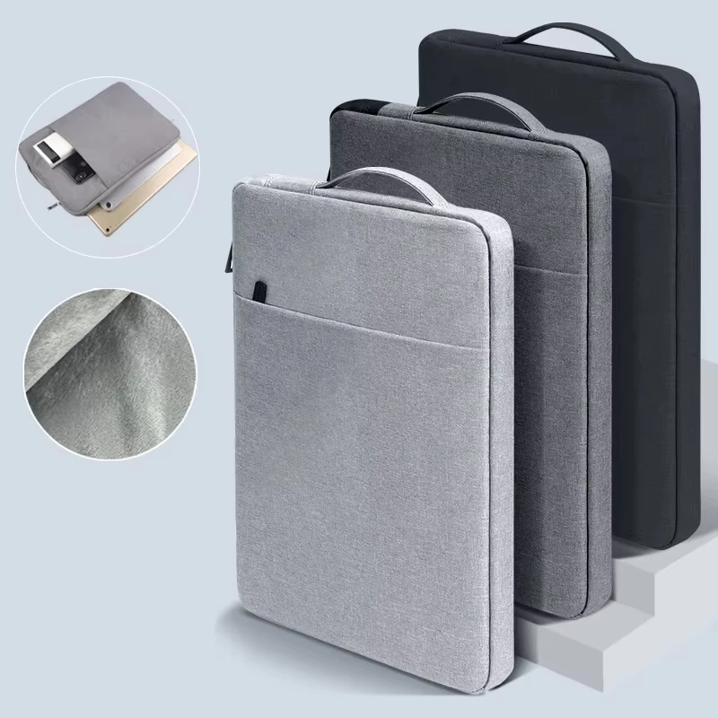 Apple Macbook Pro Air 용 노트북 가방 슬리브 커버 노트북 케이스 Xiaomi Huawei HP Dell Lenovo 11 
