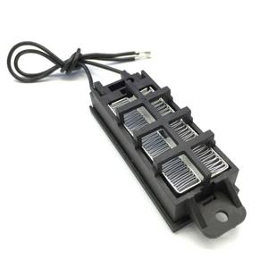 자동 온도 조절기 PTC 히터 스탠드 골판지 스트립 작은 공간 난방 50w 12v (AC / DC) Diy 난방 도구