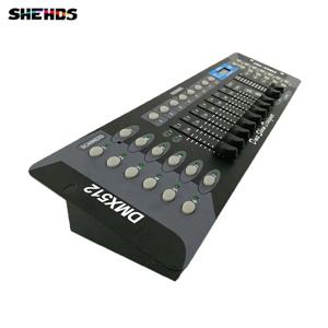 SHEHDS 새로운 192 DMX 컨트롤러 DJ 장비 DMX 512 콘솔 무대 조명 LED 파 이동 헤드 스포트라이트 DJ Controlle