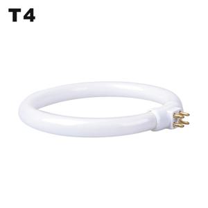 T4 원형 환형 튜브 11W 110V & 220V G10q 형광 링 램프 4 핀 돋보기 빛 작은 책상 램프 전구 흰색