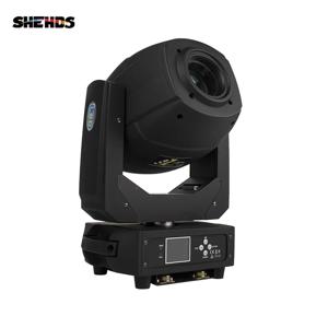 SHEHDS LED 스팟 무빙 헤드 라이트 DMX 컨트롤, 고보 하이 샤인 디스코 DJ 바 볼 무대 파티 조명, 230W