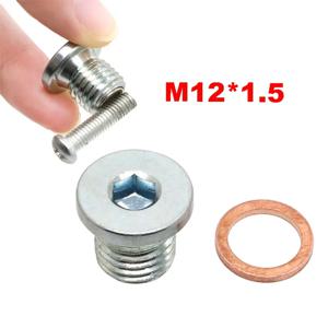Polaris RZR Sportsman Ranger용 초강력 자기 엔진 오일 드레인 플러그 및 와셔 M12x1.5 7052306   오일 배출 볼트