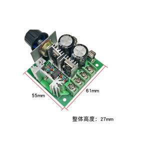 DC 모터 속도 제어 스위치, PWM 무단 속도 제어 스위치, 12V-40V 10A, 1 개