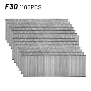 1105pcs F15/F20/F25/F30 스트레이트 10/15/20/25/30mm 브래드 손톱 DIY 홈 원예 가구 목공