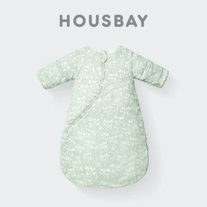 아기 침낭 어린이 잠옷 슬리브 이동식 0-2 년 아기 Sleepsack 2.5Tog 어린이 안티 킥 담요 이불 100% 면