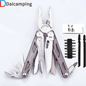 Daicamping DL30 교체 부품 핸드 멀티 도구 멀티 도구 세트 커터 서바이벌 펜치 다기능 접이식 칼 멀티 도구