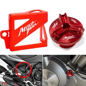 혼다 아프리카 트윈 CRF 1100 L CRF1100L 어드벤처 오토바이 엔진 오일 캡 필러 캡 후방 브레이크 액 리저버 캡 가드