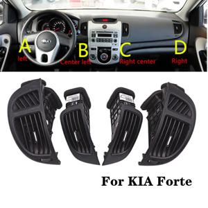 자동차 LHD 프론트 대시 보드 에어컨 콘센트 Kia Forte Cerato Koup 용 A/C 에어 벤트 2008 2009 2010 2011 2012 2013