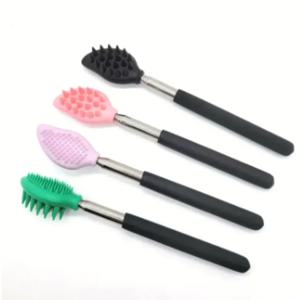 텔레스코픽 백 스크래처, 효자손 마사지기 키트, 확장 가능한 텔레스코픽, 가려움증 건강 제품, 1pc