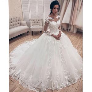 Vestidos 여성용 우아한 여름 긴팔 드레스, 웨딩 드레스, 럭셔리 레이스 볼 가운, 여아용 원피스, 2024 신상