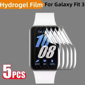 삼성 갤럭시 적합 3 HD 화면 보호기에 대 한 5PCS 하이드로 겔 필름 삼성 갤럭시 Fit3에 대 한 안티 스크래치 보호 필름 유리가 아님
