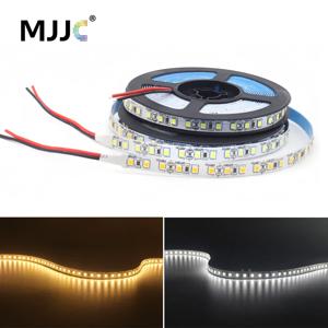 12V LED 스트립 5M 600 SMD 2835 6000K 3000K 따뜻한 흰색 스트라이프 플렉스 테이프 빛 120LED M 8mm PCB 비 방수 Ledstrip 램프