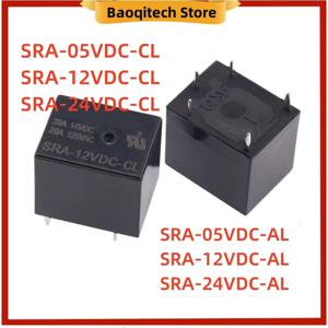 5 10 20 PCS 5V 12V 24V 20A DC 전원 릴레이 SRA-05VDC-AL -CL SRA-12VDC-AL -CL SRA-24VDC-AL -CL 4Pin 5Pin PCB 유형 자동차 릴레이