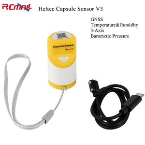 Heltec 캡슐 센서 V3 LoRa + GNSS / 온도 및 습도 / 3축 / 기압 Meshtatic IoT용 기압