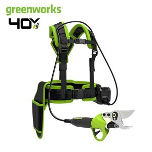 Greenworks 전기 가지 치기 전단 브러시리스 모터 40V 홈 가든 3.5mm 가위 전문 무선 로퍼 원래 베어 도구