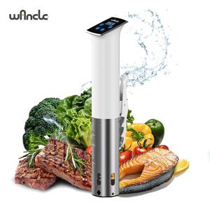 Wancle 1100W 진공 수비디 쿠커, IPX7 방수 슬로우 쿠커 침수 순환기, LED 디지털 디스플레이로 정확한 요리