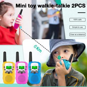 1air T388 UHF 어린이 워키토키, 0.5W 어린이 양방향 라디오, 휴대용 핸드헬드 어린이 워키토키, LED 디스플레이 미니 장난감