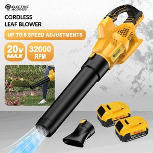 전기 여신 무선 공기 송풍기 Dewalt 21V 배터리 용 브러시리스 핸드 헬드 리프 제트 터보 송풍기 전동 공구