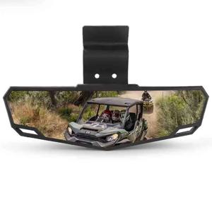 UTV 센터 후면 거울, Polaris Ranger 570 900 1000 Crew/Can Am Defender 2015-2025 용 프리미엄 볼록 후면 거울
