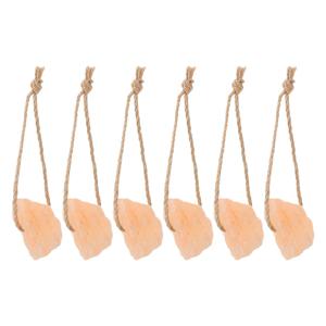 6 Pcs 동물 핥는 소금 블록 알파카 미네랄 조끼 말 벽돌 토끼 씹는 동물 말을위한 블록 핥는