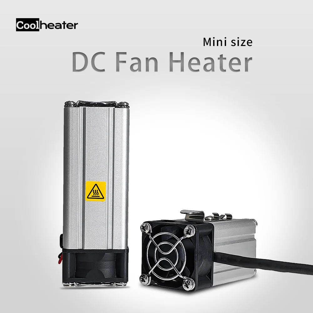 50W 100W 캐비닛 미니 산업용 전기 DC24V Ptc 팬 히터