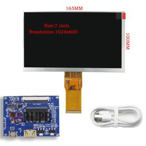 7 인치 1024*600 화면 디스플레이 LCD 모니터 드라이버 제어 보드 Lattepanda,Raspberry Pi Banana Pi PC 용 미니 HDMI 호환