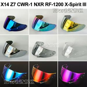 SHOEI X-14 X14 Z-7 Z7 CWR-1 CWR1 NXR RF-1200 RF1200 X-Spirit III XSpirit 3 X-Fourteen X Fourteen RYD CWR-F CWRF용 헬멧 바이저