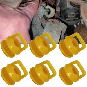 Chevrolet Cruze Orlando Cadillac Escalade Opel Insignia 링키지 고무 슬리브 밴드 그로멧 클립 용 6X AT 시프트 케이블 부싱