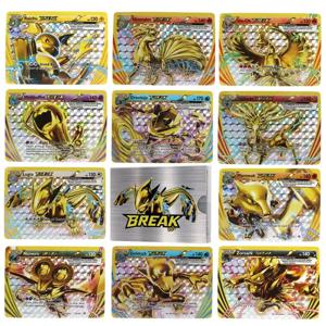 최신 포켓몬 TCG XY 브레이크 카드 Golden Arcanine Ho-Oh Lugia Greninja Trevenant 희귀 카드 컬렉션