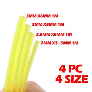 4 PCS 4 크기 연료 가스 호스 문자열 튜브 가솔린 파이프 트리머 전기 톱 송풍기 호스 정원 전동 공구 액세서리 교체