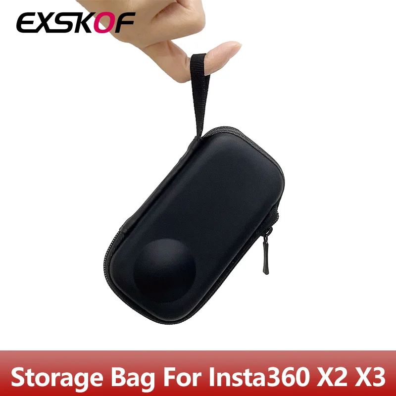 휴대용 운반 케이스 여행용 보관 가방 Insta360 X2 X3 액션 카메라 액세서리 용 미니 보호 하드 쉘 박스
