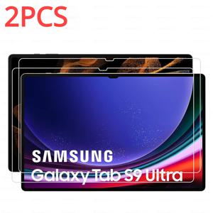 삼성 갤럭시 탭 S8 S8 플러스 S8 울트라 S9 울트라 11 12.4 14.6 인치에 대 한 2PCS HD 스크래치 방지 강화 유리 화면 보호기
