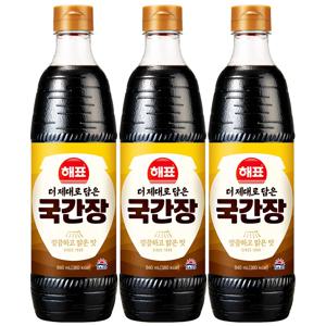 해표 국간장 840ml 3개