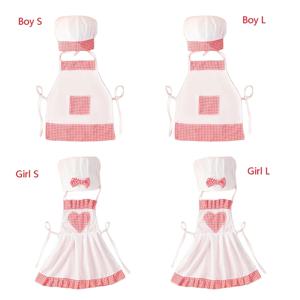 신생아 요리사 의상 모자 & 앞치마 사진 촬영 의류 사진 소품 0-12M 아기 사진 의류 복장 소년 소녀 2pcs 1560