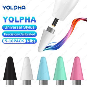 YOLPHA 범용 스타일러스 및 Android 스타일러스용 예비 펜촉 5-10개 팩, 다른 브랜드용 아님