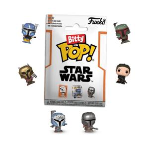 FUNKO 비닐 미니 피규어 Bitty POP 만달로리안 스타워즈 인형 장난감 컬렉션 테이블 장식품, 미스터리 블라인드 백, 어린이 선물