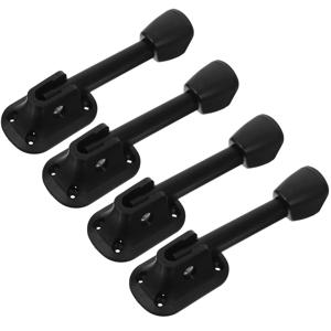 야외 식사 다리에 대 한 4 Pcs 접이식 테이블 벤치 철 가구 액세서리 책상 머리 핀 블랙 주방 사무실